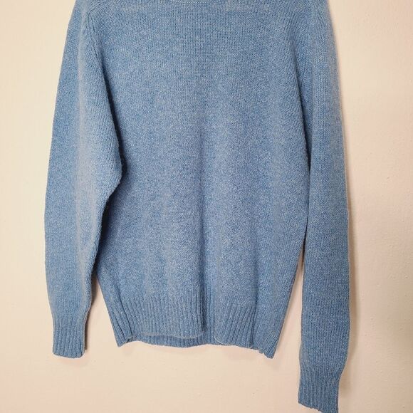 Scottish Shetland Wool Sweater - Picture 7 of 16